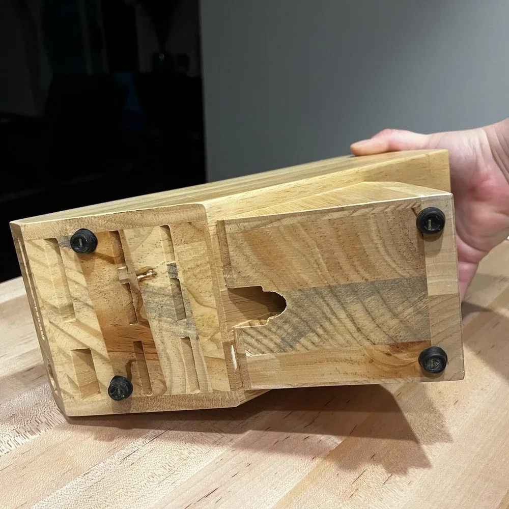 Calphalon Forged Cutlery 8-Piece Knife Set & Butcher Block